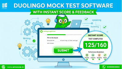 Duolingo Mock Test Software with Instant Score